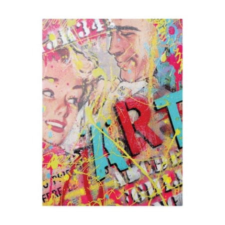 David Drioton 'Art Graffiti' Canvas Art,35x47